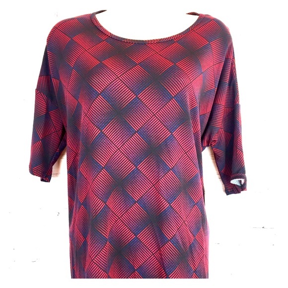 New SOFT Hi-Lo Irma Tunic Dolman sleeve long back loose fit modest scoop neck - Picture 1 of 8